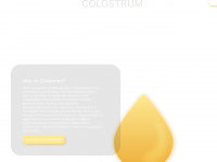 colostrum.de Webseite Vorschau