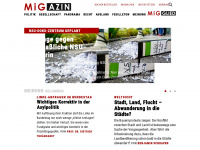 migazin.de Webseite Vorschau