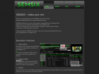 semsix.com Webseite Vorschau