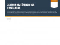 militaermusik.bundeswehr.de