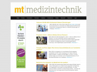mt-medizintechnik.de Webseite Vorschau