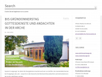 kirche-finsterwalde.de Webseite Vorschau