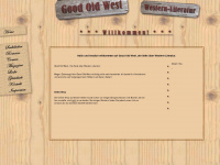 goodoldwest.ch Webseite Vorschau