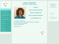 maria-benders.de Webseite Vorschau