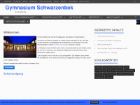 gymnasium-schwarzenbek.de Webseite Vorschau