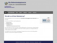 sassmann-finanz.de Webseite Vorschau