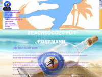 ssf-beachsoccer.de Webseite Vorschau
