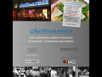 culinarius-koeln.de Webseite Vorschau