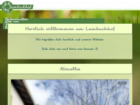 lambachhof.at Webseite Vorschau