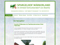 spargelhof-maerkerland.de Webseite Vorschau