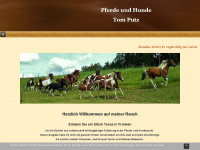 toms-ranch.com Webseite Vorschau