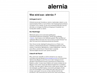 alernia.de Webseite Vorschau