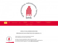 bmk-muenster.de Webseite Vorschau