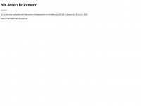 nik-jason.ch Webseite Vorschau