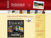 epidavros.de Webseite Vorschau