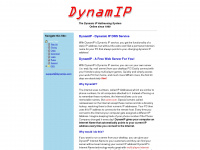 dynamip.com Webseite Vorschau