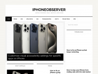 iphoneobserver.com Webseite Vorschau