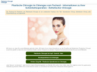 plastische-chirurgie-chiemgau.de Webseite Vorschau