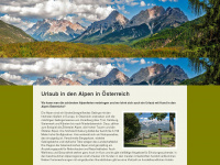 alpen-info.de Webseite Vorschau