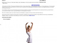 ballettstudio-guettel.de Webseite Vorschau
