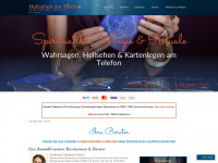 hellsehen-am-telefon.de Webseite Vorschau