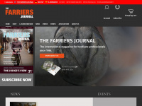 farriersjournal.com Webseite Vorschau