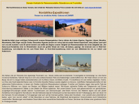 nordafrika-expeditionen.de Webseite Vorschau