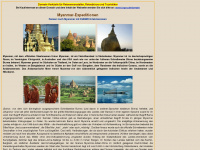 myanmar-expeditionen.de Webseite Vorschau
