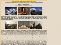 nepal-expeditionen.de Webseite Vorschau