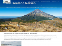 neuseeland-touren.de Webseite Vorschau