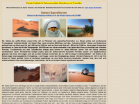 sahara-expeditionen.de Webseite Vorschau