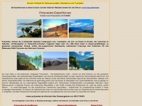 reisen-polynesien.de Webseite Vorschau