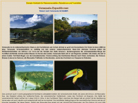 venezuela-expeditionen.de Webseite Vorschau