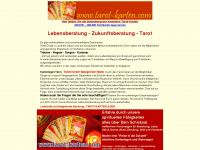 tarot-karten.com Webseite Vorschau