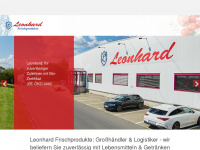leonhard-frischprodukte.de Webseite Vorschau