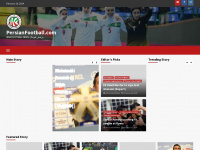 persianfootball.com Webseite Vorschau