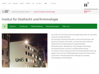 krim.unibe.ch Webseite Vorschau