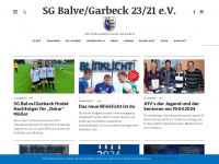 sg-balve-garbeck.de Webseite Vorschau