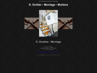 gruetter-montage.ch Webseite Vorschau
