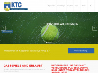 tennis-ktc.de Webseite Vorschau