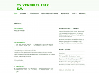 tv-vennikel.de Webseite Vorschau
