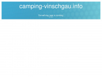camping-vinschgau.info Webseite Vorschau