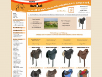 barefoot-saddle.at Webseite Vorschau