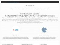 baufugen.com Webseite Vorschau