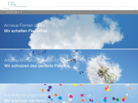 blueoffice.ch Webseite Vorschau