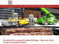 bichsel-holz.ch Webseite Vorschau