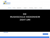 musikschule-hockenheim.com Webseite Vorschau