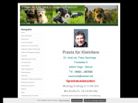 tierarzt-hage.de Webseite Vorschau