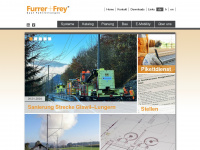 furrerfrey.ch Webseite Vorschau