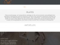 pilates-wuppertal.de Webseite Vorschau